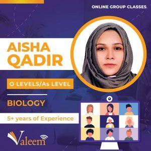 Cambridge O-Level Biology Ms-Aisha
