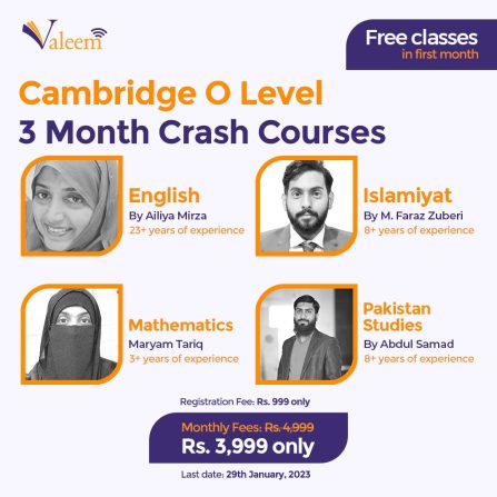 O Levels Crash Course